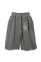 Mayte × Cycle ECHO STAR WASHED HALF PANTS -GRAY-